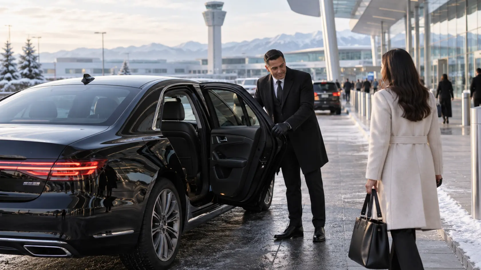 Calgary airport chauffeur pickup