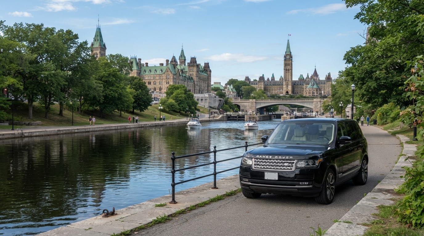 Chauffeured Ottawa and Gatineau sightseeing SUV